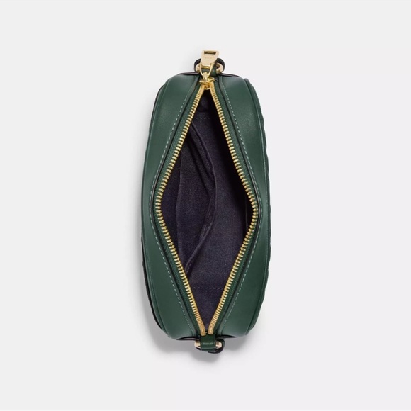 Coach Embossed Green Crossbody Bag - Picture 4 of 4